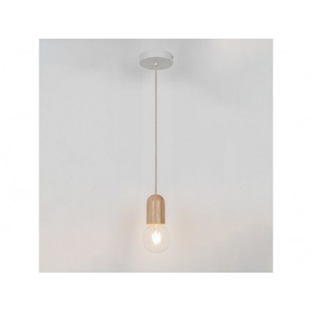 Monture E27 INSPIRE bois blanc