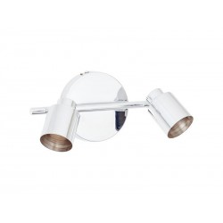 Rampe 2 spots metal GU10 INSPIRE