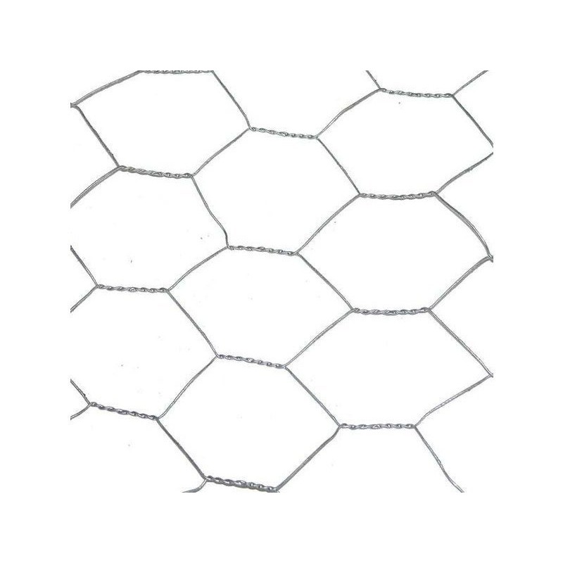 Grillage pour animaux Triple Torsion Gris H.1 X L.10 M Maille H.40 X L.40 Mm