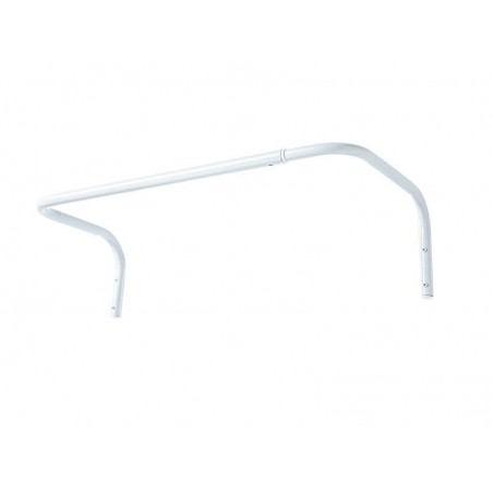 Portant mural primo blanc H.16 x P.26 cm