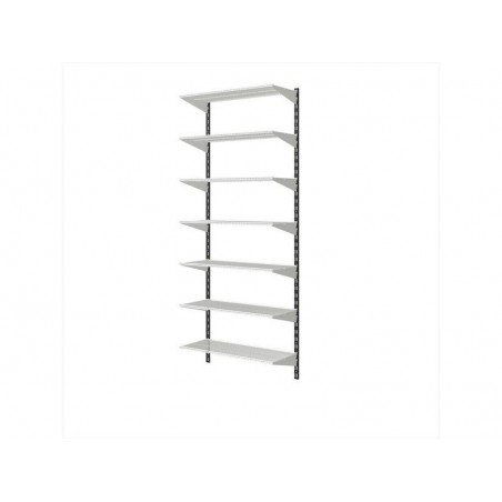 Tablette Fil Spaceo Acier 80X30Cm Entraxe 50 Mm