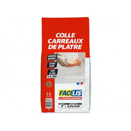 Colle pour carreaux de plâtre Semin 5 Kg