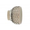 Embout pour barre à  rideau Coupelle Diam.28 mm bois beige Archi design
