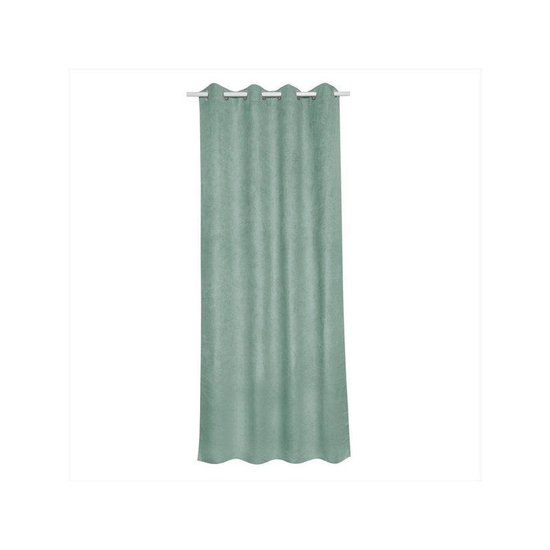 Rideau tamisant New manchester vert l.140 x H.280 cm INSPIRE -  - meilleure qualité
