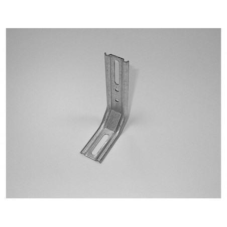 Equerre 100x72x30 nervure acier galva Strauss