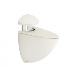 Lot 2 clips pour table verres 3-6mm blanc