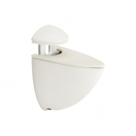 Lot 2 clips pour table verres 3-6mm blanc