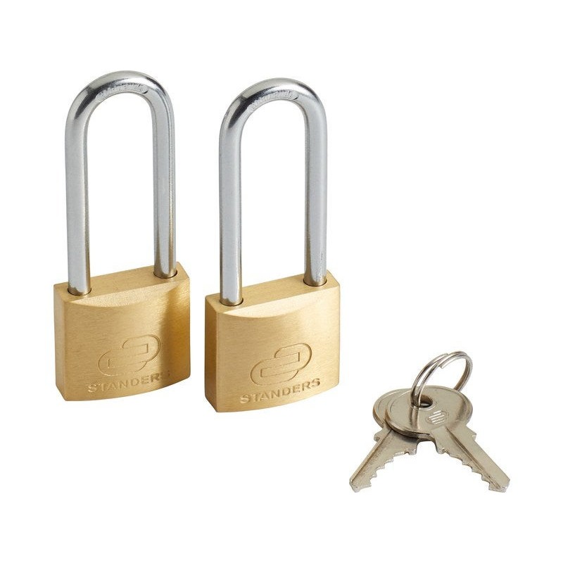 Cadenas à clé en laiton STANDERS l.30 mm