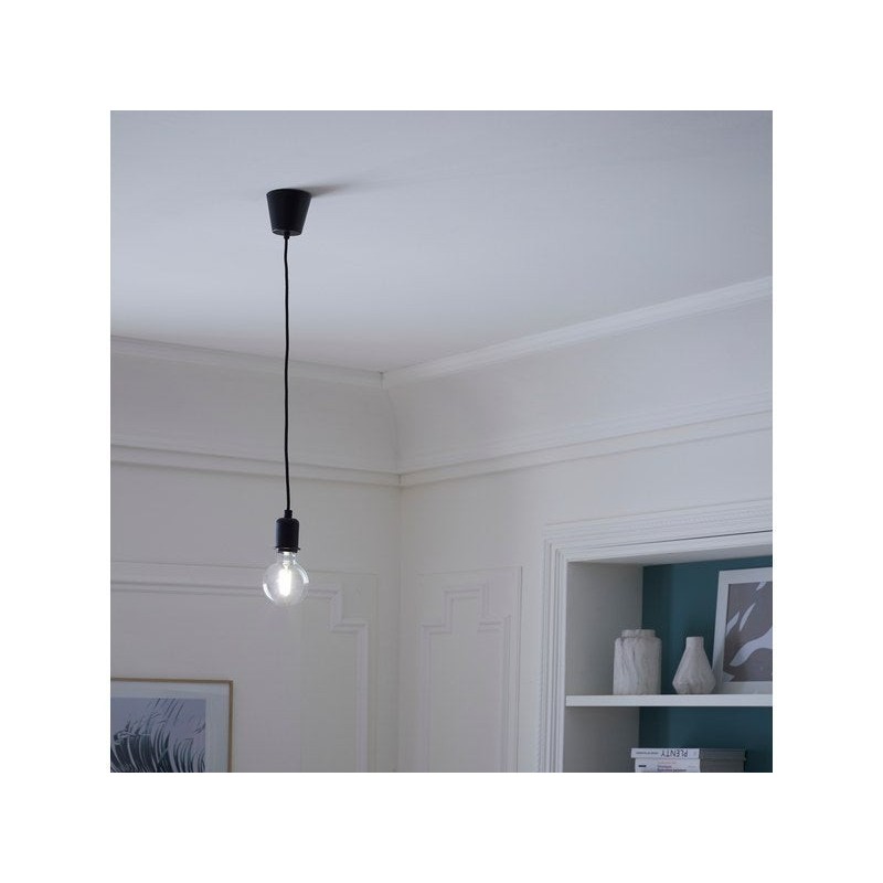 Monture composable Coloma E27 INSPIRE silicone noir