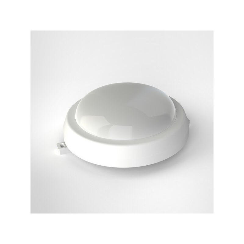 Hublot extérieur led integré rond 22cm 1540lm ip44 blanc premier prix