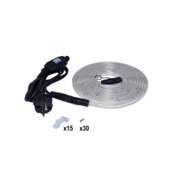 Kit ruban led extérieur flexout 5m blanc 4000k ip44 INSPIRE