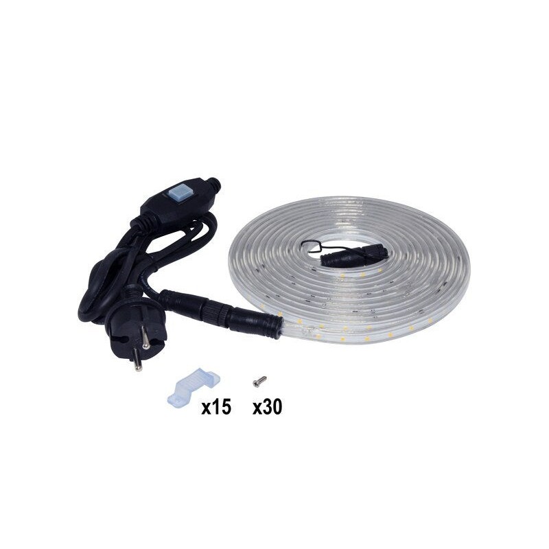 Kit ruban led extérieur flexout 5m blanc 4000k ip44 INSPIRE