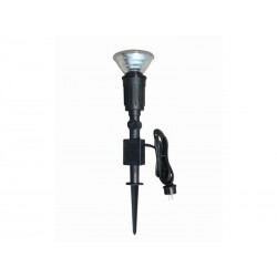 Spot à piquer E27 Greenwich exterieur max 80W noir INSPIRE