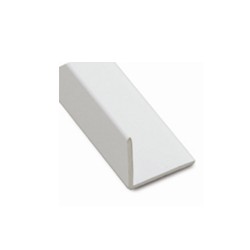 Cornière 20x20mm 2M  PVC laqué blanc uc5 | Sanifer