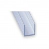 Profilé U 18x10 PVC 2M Transparent | Sanifer