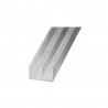 Profilé 16x10 Dble U 2M alu brut | Sanifer