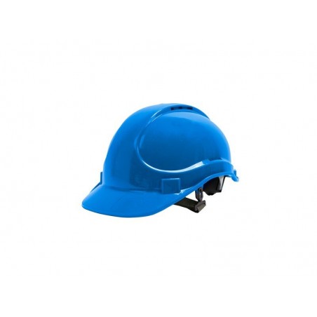 Casque de protection bleu DEXTER, taille ajustable|Sanifer