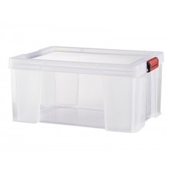 Boîte Sundis plastique transparent L.39 X P.50 X H.20 cm|Sanifer