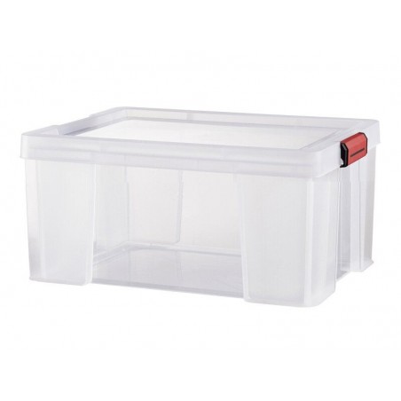 Boîte Sundis plastique transparent L.39 X P.50 X H.20 cm|Sanifer