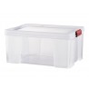 Boîte Sundis plastique transparent L.39 X P.50 X H.20 cm|Sanifer