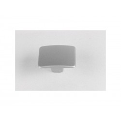 Bouton de meuble carré Argent Zamak H.20 X L.37 X P.37 Mm|Sanifer
