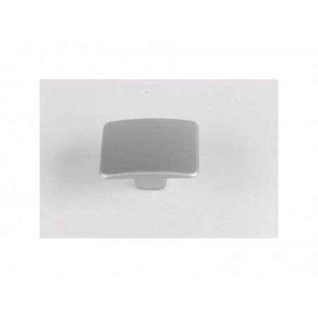 Bouton de meuble carré Argent Zamak H.20 X L.37 X P.37 Mm|Sanifer