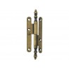 Paumelle acier pour meuble Hettich, L.80 X L.45 Mm|Sanifer