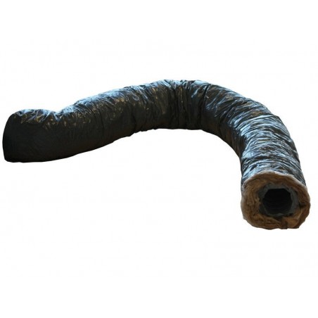 Conduit souple isolé pvc / laine de verre EQUATION