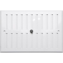 Grille d'aération aluminium laqué