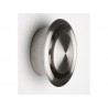 Bouche d'extraction acier inoxydable vernis Diam. 16.4 cm|Sanifer