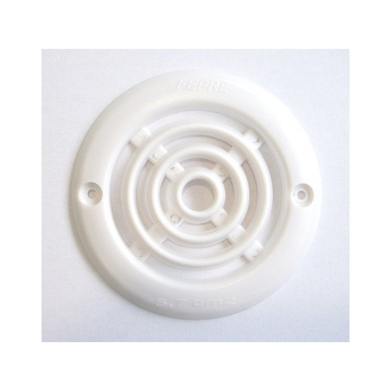 Lot de 4 grilles d'aération Abs Naturel