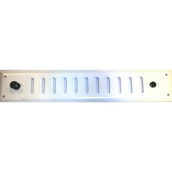 Grille d'aération aluminium laqué