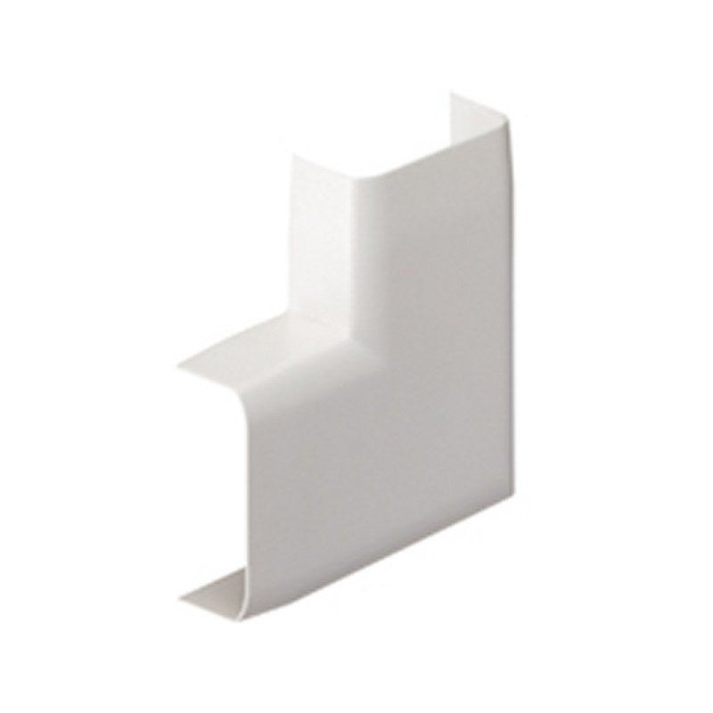 Lot de 2 angles plats blanc pour moulure  H. 3.4 X P.1.5 Cm|Sanifer