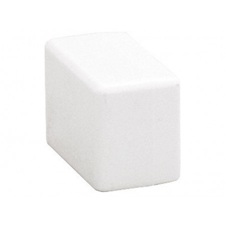Lot de 4 embouts blanc pour moulure  H. 2.3 X P.1.1 Cm|Sanifer