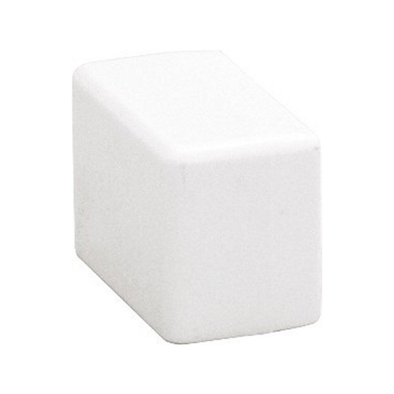 Lot de 4 embouts blanc pour moulure  H. 3.2 X P.1.1 Cm|Sanifer