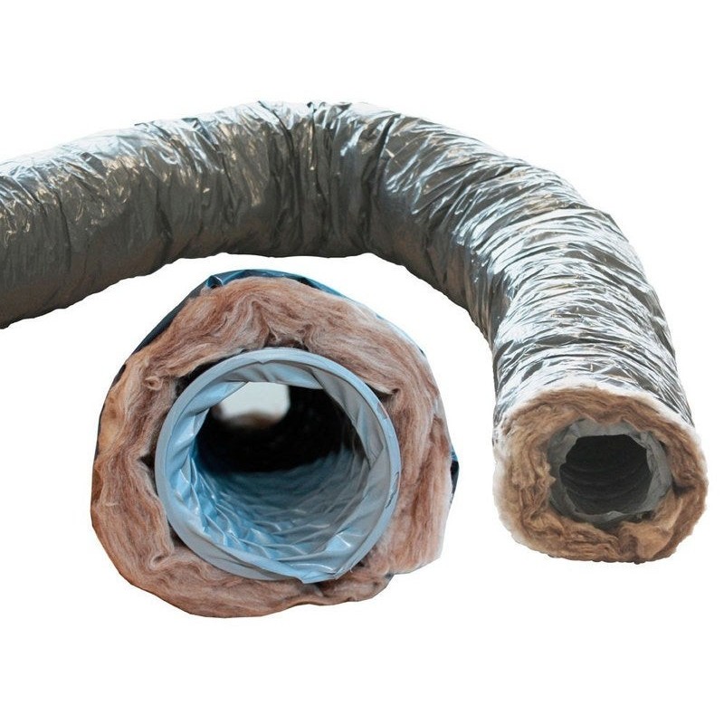 Conduit souple isolé pvc / laine de verre EQUATION, Diam. 160, L. 3 m|Sanifer