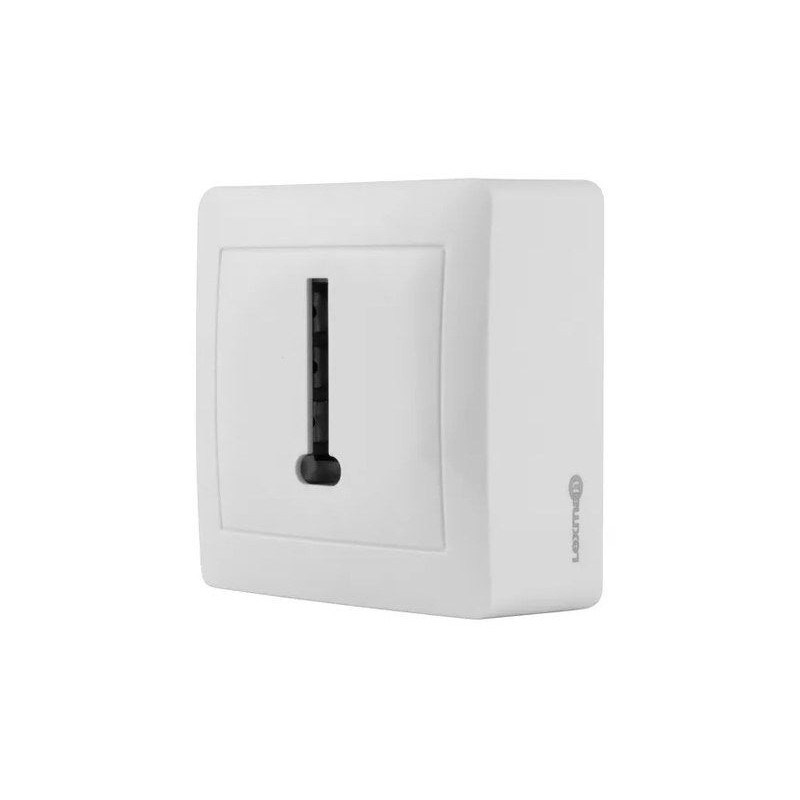 Prise téléphonique saillie surface, LEXMAN, blanc|Sanifer