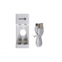 Chargeur de batterie de poche, LEXMAN, 1 ou 2 piles aa/aaa|Sanifer