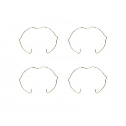 Lot de 4 ressorts anneau fixe INSPIRE acier|Sanifer