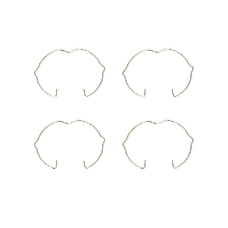 Lot de 4 ressorts anneau fixe INSPIRE acier|Sanifer