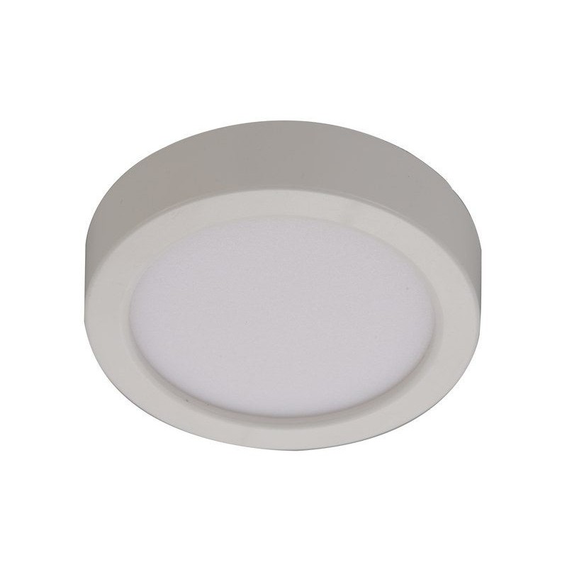 Spot led integree de 2700 a 4000K, IP44, rond, Diam. 9.3 cm, INSPIRE, blanc|Sanifer