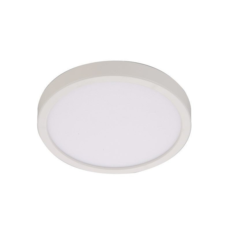 Spot led integree de 2700 a 4000K, IP44, rond, Diam. 17 cm, INSPIRE, blanc|Sanifer