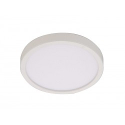 Spot led integree de 2700 a 4000K, IP44, rond, Diam. 22,5 cm, INSPIRE, blanc|Sanifer
