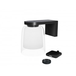 Applique solaire, booster,  900 lm, noir|Sanifer