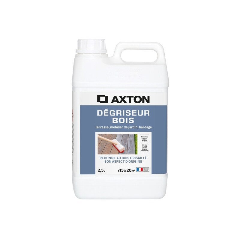 Dégriseur AXTON Bois 2.5 l, incolore|Sanifer