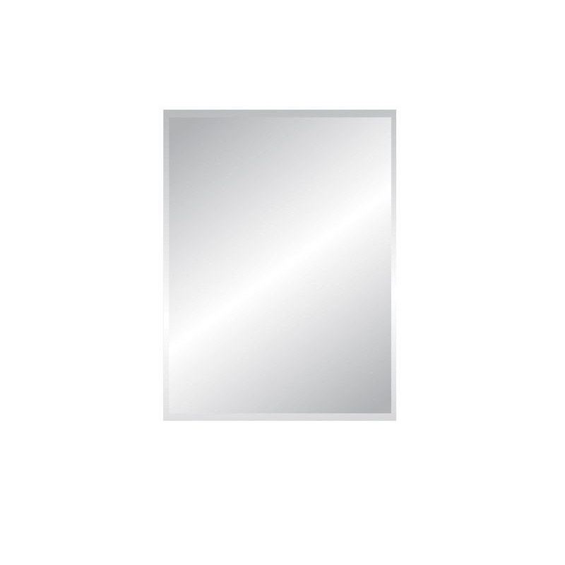 Miroir bords biseautés 5mm 80x60 cm|Sanifer