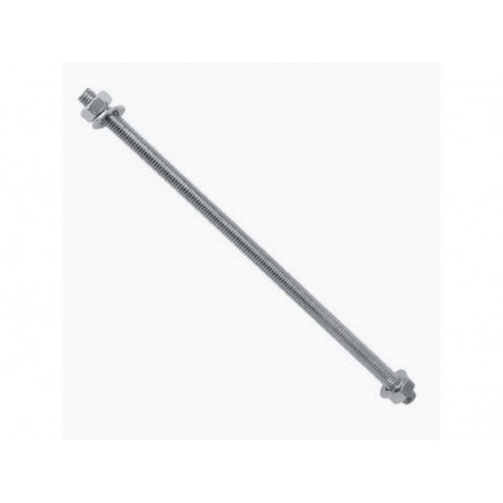 Lot de 4 tiges filetées acier zingué L.200 X Diam.4 Mm, Standers| Sanifer