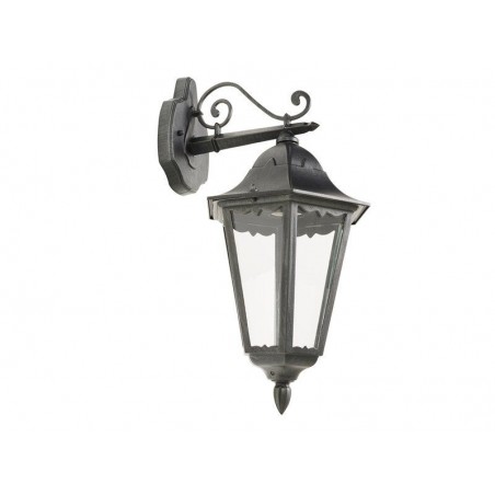 Applique extérieur E27 Max 60W noir argent Monza Inspire| Sanifer