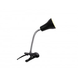 Lampe de bureau à  pince design, Salta, GU10 métal noir, INSPIRE| Sanifer