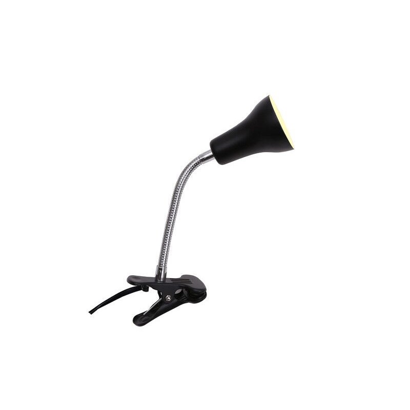 Lampe de bureau à  pince design, Salta, GU10 métal noir, INSPIRE| Sanifer